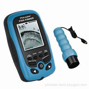 Handheld Portable Dot Matrix Fish Finder with Hot Key Operation